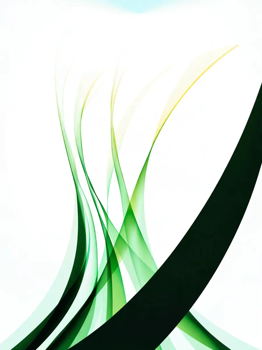 Branded emerald artwork with rising performance curves representing Tayyaba Shahid, Digital Marketing Executive at Baarso